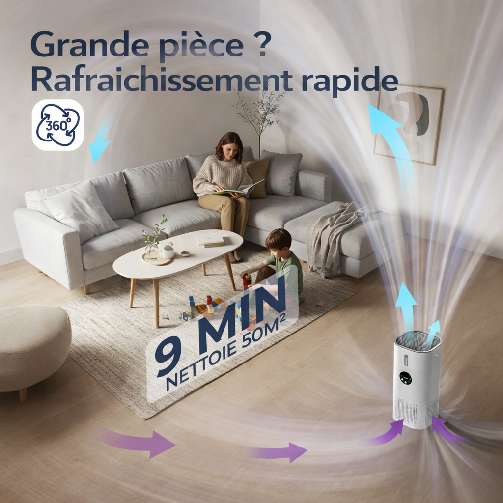 Purificateur d’air premium haute performance