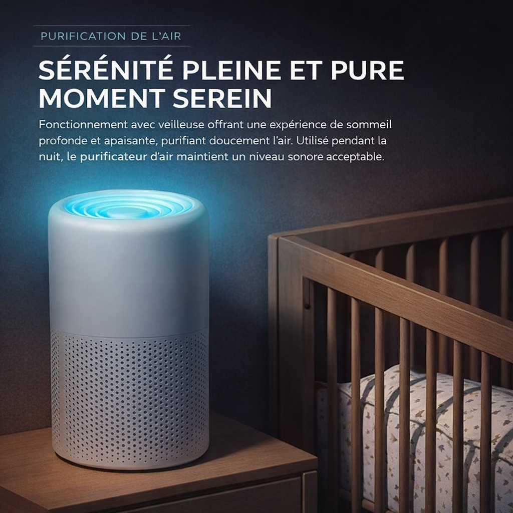 Purificateur d’air compact